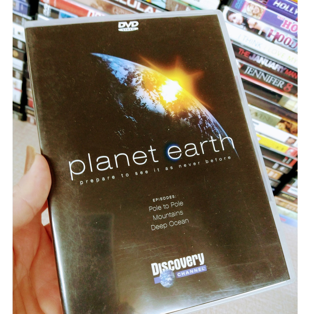Planet Earth - DVD - Discovery Channel - Pole to Pole / Mountains / Deep Ocean